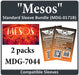 "Mesos" Compatible Card Sleeve Bundle - for just $5.50! 