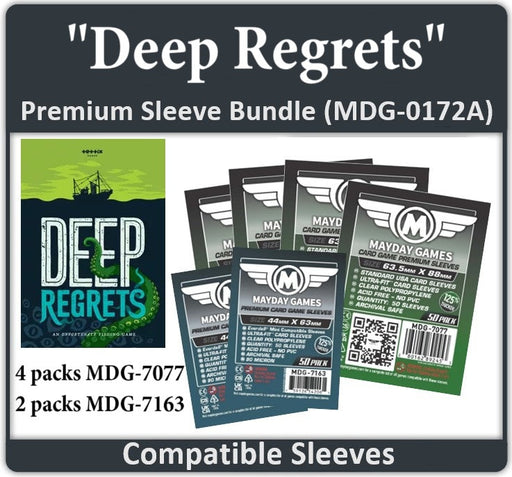 "Deep Regrets" Compatible Card Sleeve Bundle - for just $7.50! 