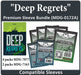 "Deep Regrets" Compatible Card Sleeve Bundle - for just $7.50! 