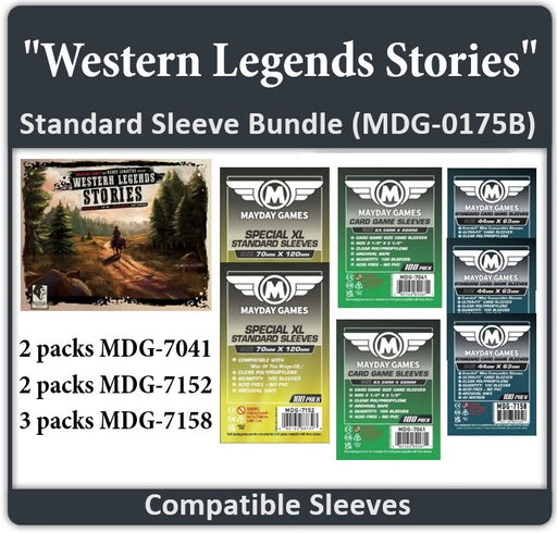 "Western Legends Stories" Compatible Card Sleeve Bundle - for just $21.50! 