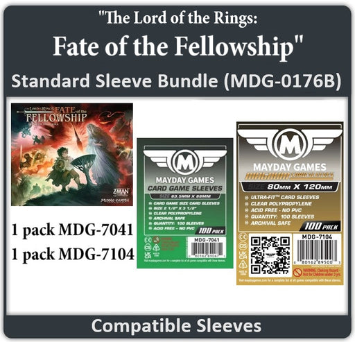 "The Lord of the Rings: Fate of the Fellowship" Compatible Card Sleeve Bundle - for just $7.25! 