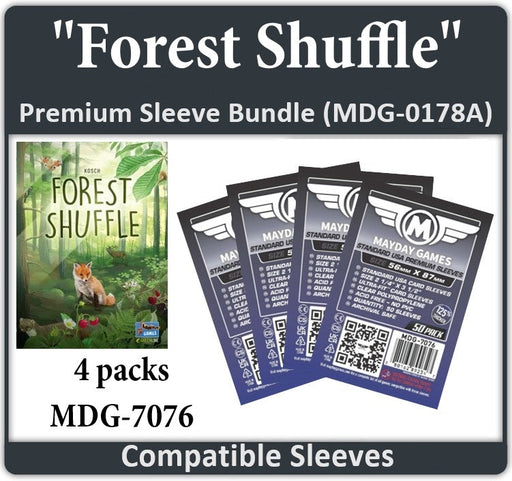 "Forest Shuffle" Compatible Card Sleeve Bundle - for just $5.50! 