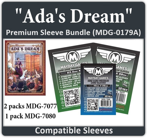 "Ada's Dream" Compatible Card Sleeve Bundle - for just $4.75! 