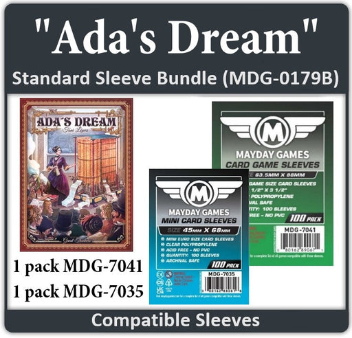 "Ada's Dream" Compatible Card Sleeve Bundle - for just $4.75! 