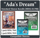 "Ada's Dream" Compatible Card Sleeve Bundle - for just $4.75! 