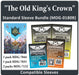 "The Old King's Crown" Compatible Card Sleeve Bundle - for just $14.75! 