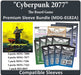"Cyberpunk 2077- The Board Game" Compatible Card Sleeve Bundle - for just $20.50! 