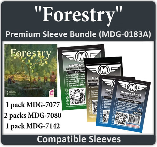 "Forestry" Compatible Card Sleeve Bundle - for just $8.75! 