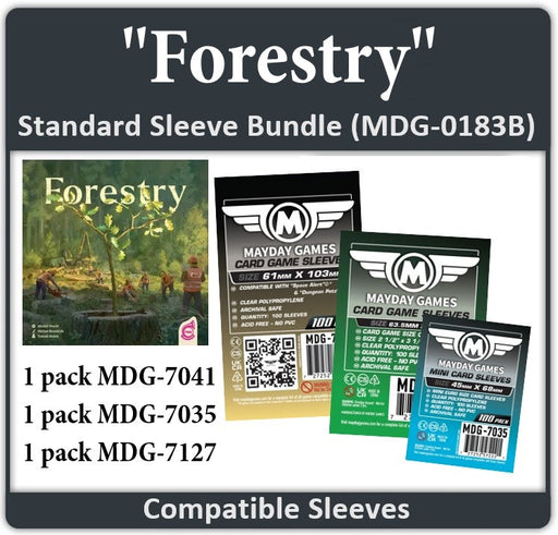 "Forestry" Compatible Card Sleeve Bundle - for just $8.75! 