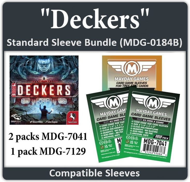 "Deckers" Compatible Card Sleeve Bundle - for just $9.50! 