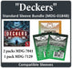 "Deckers" Compatible Card Sleeve Bundle - for just $9.50! 