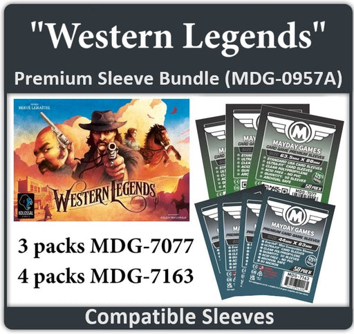"Western Legends" Compatible Card Sleeve Bundle - for just $9.50! 