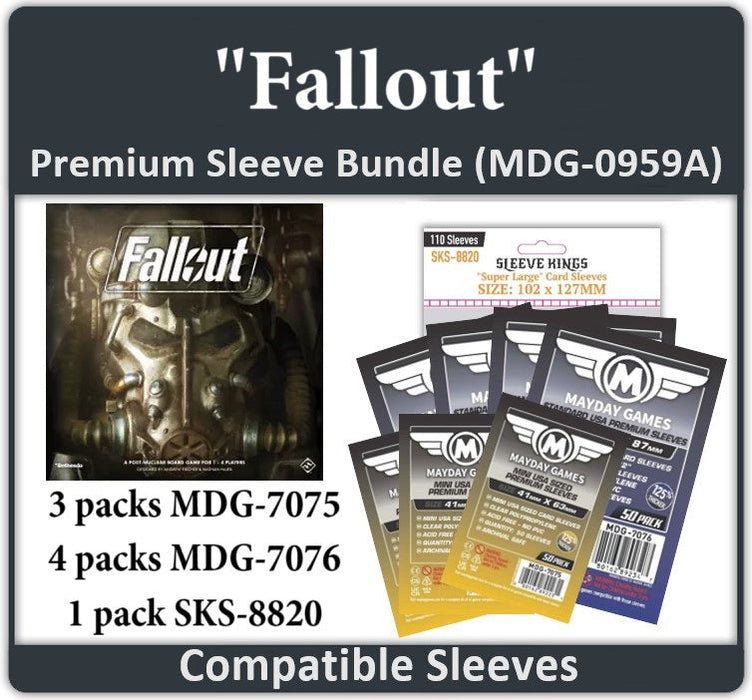 "Fallout" Compatible Card Sleeve Bundle - for just $13! 