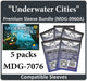 "Underwater Cities" Compatible Card Sleeve Bundle - for just $8.25! 