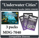 "Underwater Cities" Compatible Card Sleeve Bundle - for just $8.25! 