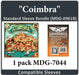 "Coimbra" Compatible Card Sleeve Bundle - for just $2.75! 
