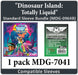 "Dinosaur Island: Totally Liquid" Compatible Card Sleeve Bundle - for just $2.75! 