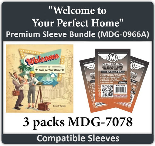 "Welcome to Your Perfect Home" Compatible Card Sleeve Bundle - for just $5.50! 