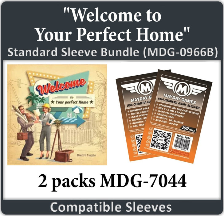 "Welcome to Your Perfect Home" Compatible Card Sleeve Bundle - for just $5.50! 
