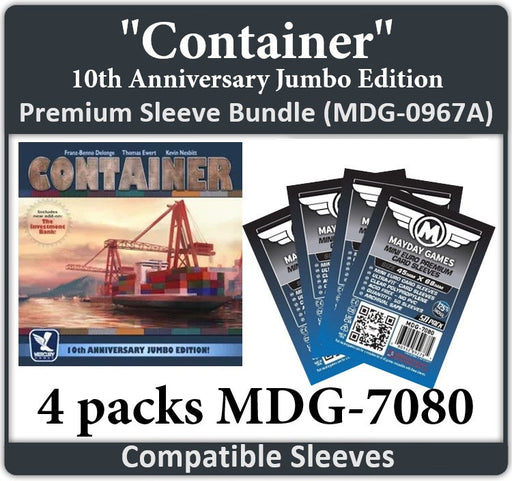 "Container (10th Anniversary Jumbo Edition)" Compatible Card Sleeve Bundle - for just $4! 