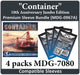 "Container (10th Anniversary Jumbo Edition)" Compatible Card Sleeve Bundle - for just $4! 