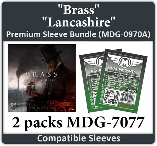 "Brass: Lancashire" Card Sleeve Bundle - for just $2.75! 