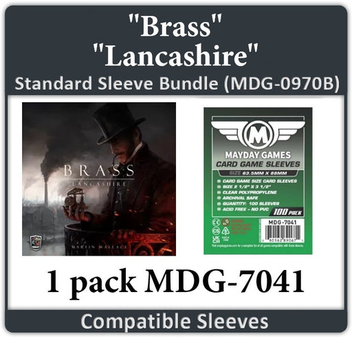 "Brass: Lancashire" Card Sleeve Bundle - for just $2.75! 