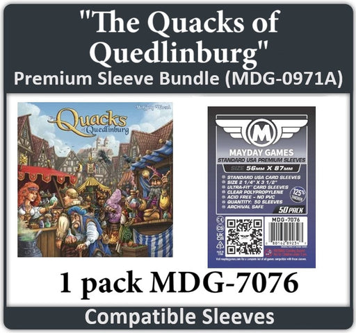 "The Quacks of Quedlinburg" Compatible Card Sleeve Bundle - for just $2.75! 