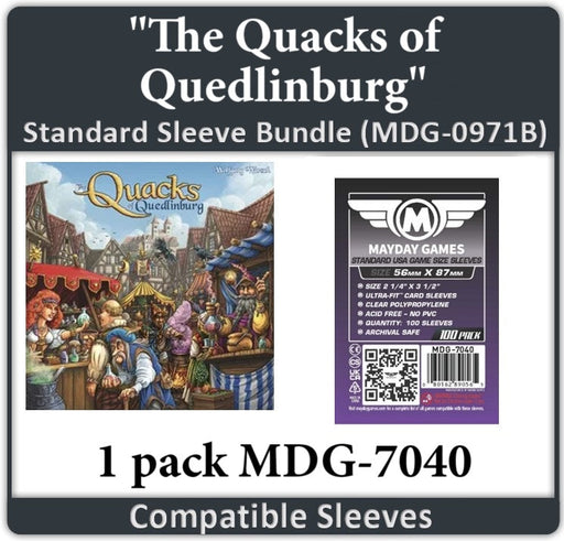 "The Quacks of Quedlinburg" Compatible Card Sleeve Bundle - for just $2.75! 