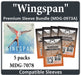 "Wingspan" Compatible Card Sleeve Bundle - for just $8.25! 