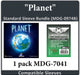 "Planet" Compatible Card Sleeve Bundle - for just $2.75! 