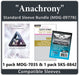 "Anachrony" Compatible Card Sleeve Bundle - for just $6! 
