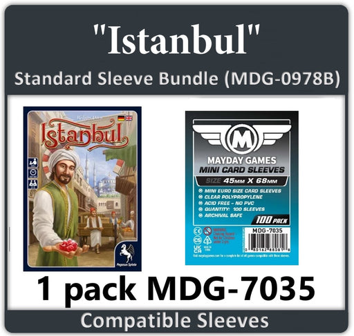 "Istanbul" Compatible Card Sleeve Bundle - for just $2! 