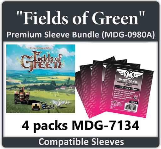 "Fields of Green" Compatible Card Sleeve Bundle - for just $5.50! 