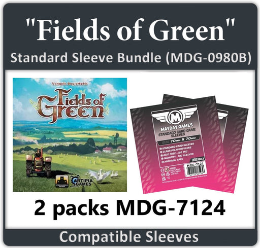 "Fields of Green" Compatible Card Sleeve Bundle - for just $5.50! 