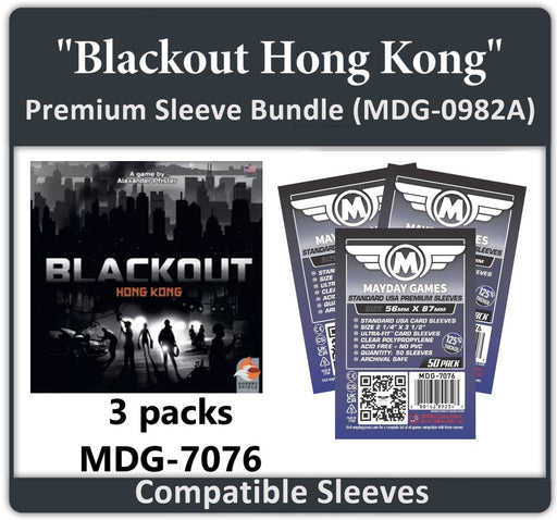 "Blackout Hong Kong" Compatible Card Sleeve Bundle - for just $5.50! 