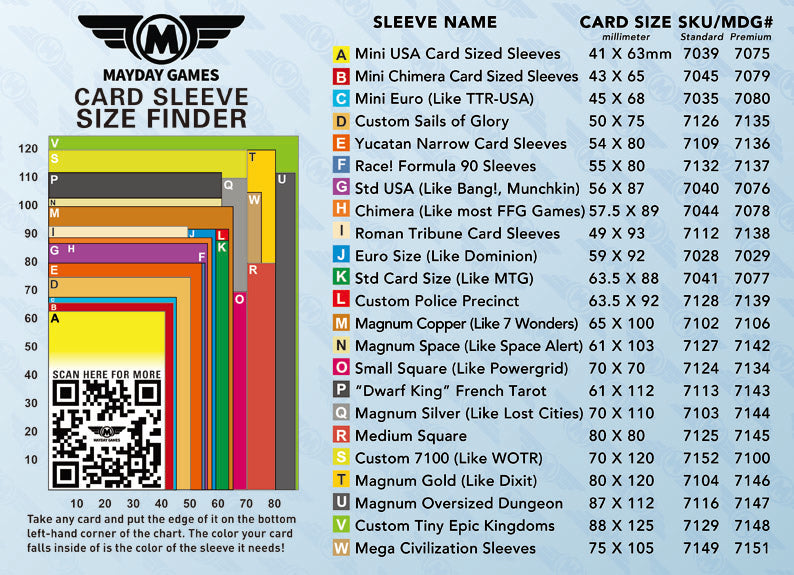 Mayday Games Sleeve Finder - for just $5.95! 