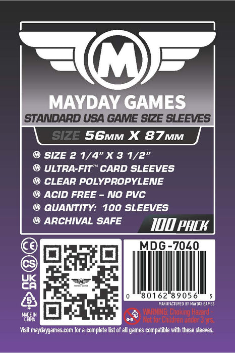 Standard USA Card Sleeves (56x87mm) - for just $2.75! 