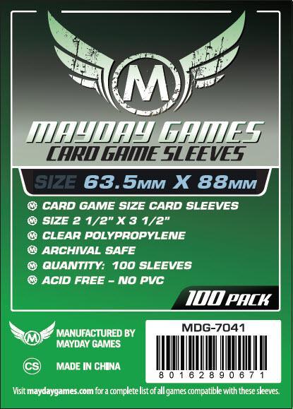 Mayday Games Standard Size Trading Card Sleeves 100-Count - Just $1.95! Shop now at Retro Gaming of Denver