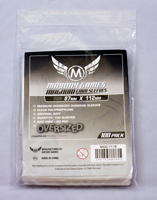 "Munchkin Dungeon" Compatible Sleeves Magnum Oversized (87x112mm) - for just $4! 