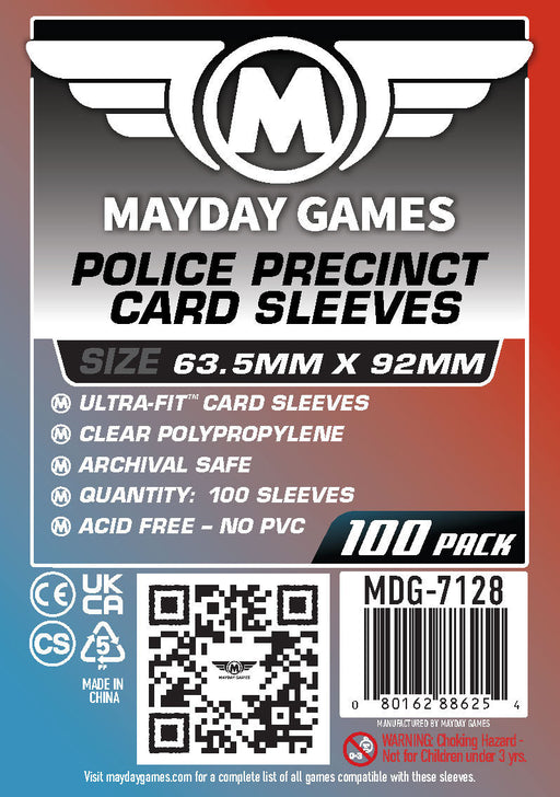 "Police Precinct" Compatible Card Sleeves - Ultra Fit (63.5x92mm) - for just $2.75! 