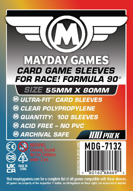 "Race! Formula 90" Compatible Card Sleeves - Ultra Fit (55x80mm) - for just $2.75! 