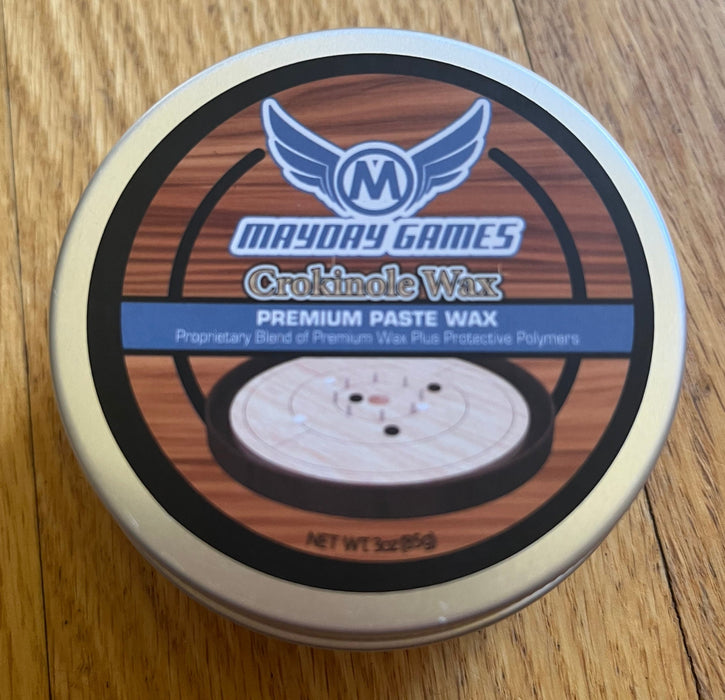 Mayday Games Crokinole Wax (3-ounce tin) - for just $5.95! 
