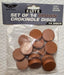 ELITE 14 Count Crokinole Discs (Choose from 10 colors) + Scoring Peg - for just $9.95! 