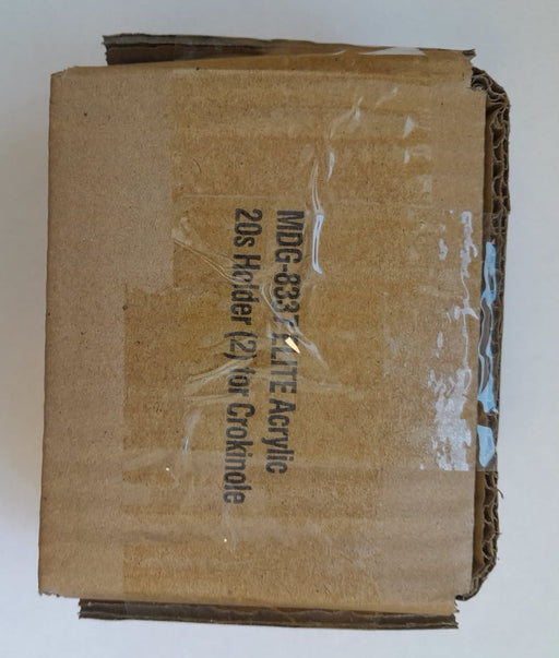 Acrylic 20s Holders (1 Pair) for Crokinole for Mayday ELITE Boards - for just $20! 