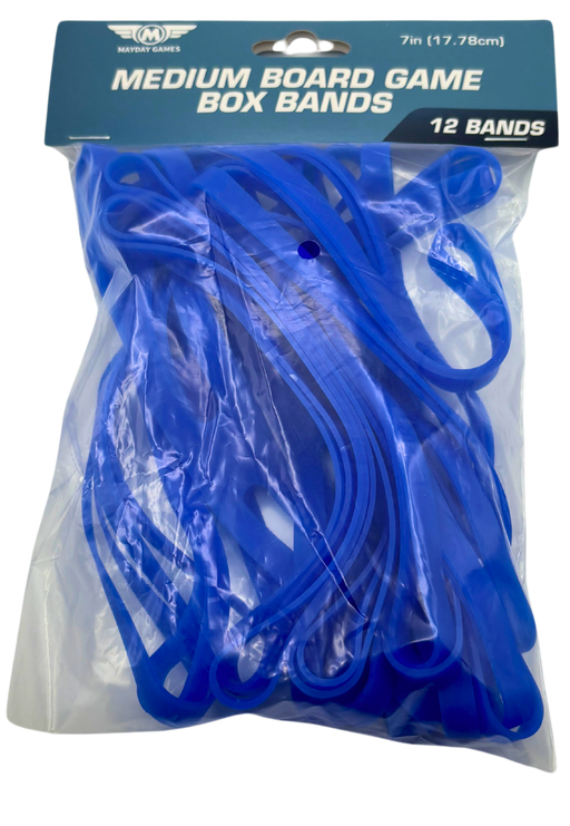 12 Pack of Medium Board Game Box Bands (7 inches) - for just $10! 