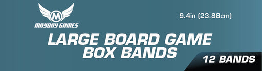 12 Pack of Large Board Game Box Bands (9.4 inches) - for just $13! 