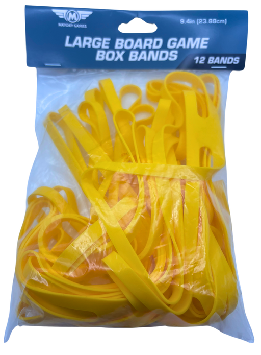 12 Pack of Large Board Game Box Bands (9.4 inches) - for just $13! 