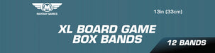 12 Pack of XL Board Game Box Bands (13 inches) - for just $16! 