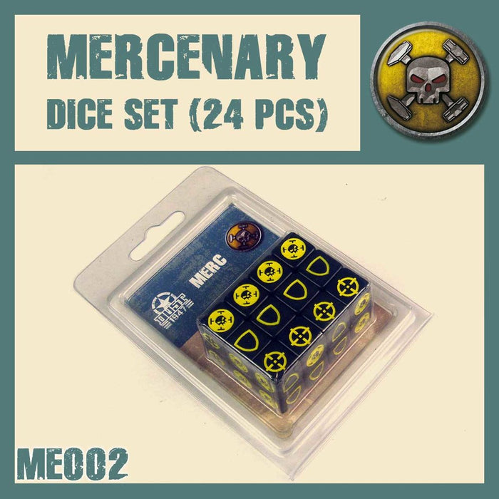 DUST 1947: Mercenary Dice Set (24) - for just $12.65! 